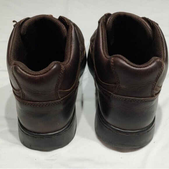 Red Wing Irish Setter Dark Brown Leather Work Boots 9 - Picture 8 of 14